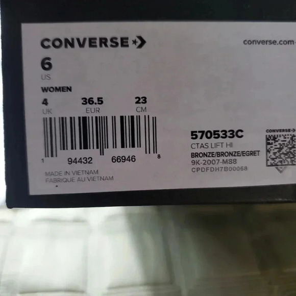 Converse women ctas lift hi 👋 platform - Picture 2 of 11